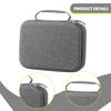 Double Controllers Carrying Case EVA Carry Bag Zipper Waterproof Gaming Controller Hard Shell