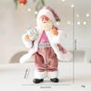New Home Decoration Santa Claus Decorations Cute Sitting Santa Claus Santa Claus 18cm Christmas Supplies Gift