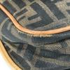 FENDI vintage Zucca logo bag flap crossbody Shoulder Bag PVC/Leather Brown