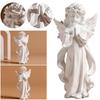 Cute Angel Ornaments European Style Decorative Angel Statue Waterproof Fairy Carving Crafts Outdoor Garden Decor
