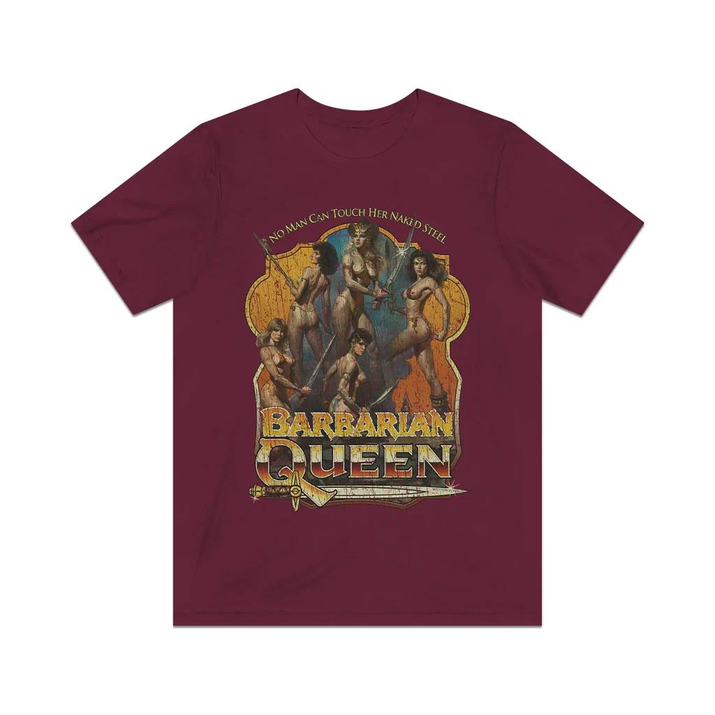 Barbarian Queen 1985 Vintage Men s T shirt 3XL