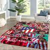 Atletico Madrid Floor Rug Office Rug Suitable For Living Rooms Entryway Outdoor Foyer Antislip Rug Decorate Offices Birthdaychristmas Gift