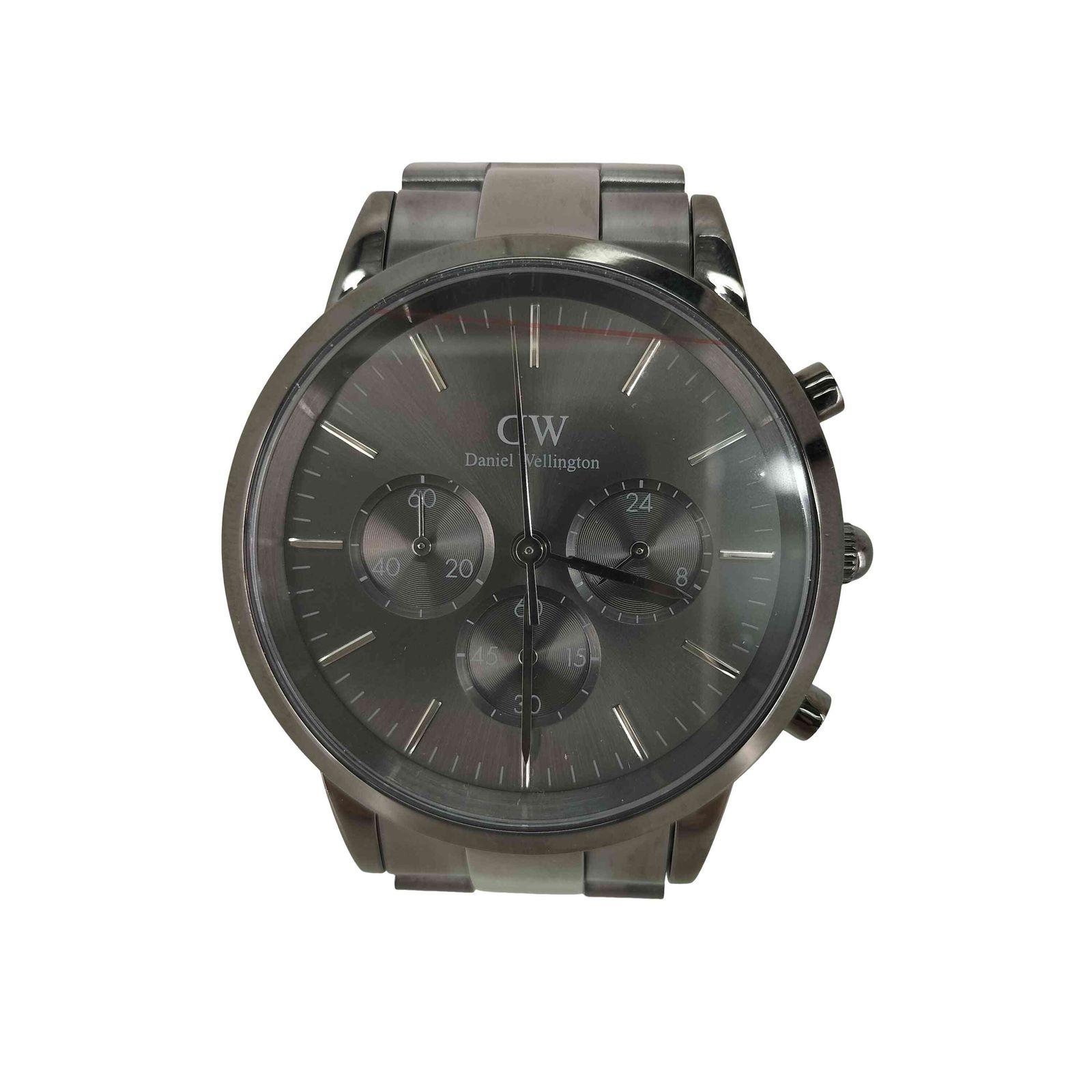 Б/у Daniel Wellington Daniel Wellington Iconic Chronograph Link Graphite Мужские Без описания