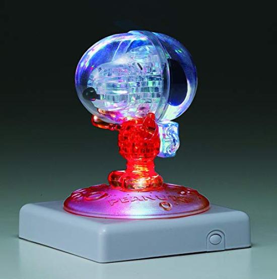 Crystal Puzzle Snoopy Astronaut Orange 35-piece