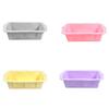 Set of 2 Rectangular Bread Moulds Silicone Cake Mold Safe and Convenient Toast Pans Cake Mould Baking Accessories