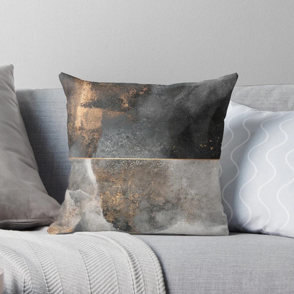 Dekorative Heim Kissenhülle Kissenbezug Nordisch 45*45 40*40 50x50cm Modernes Wohnzimmer Sofa Haus Abstrakt Tinte