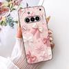 For Nothing Phone (3a) Pro (2a) Plus (1) Phone Case Luxury Flower Butterfly Cartoon Bow Pattern Back Cover Soft TPU Silicone Bag