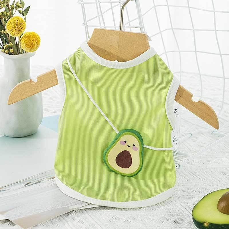 

Spring Summer Thin Breathable Cute 3D Print Dog Vest with Leash Hole for Small Dogs & Cats, Lightweight Daily Outdoor Wear XL (Wt: 6-7.5kg)