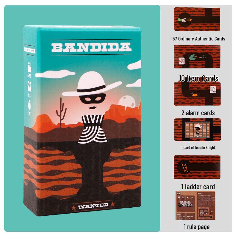 Bandido Bandit: Cooperative Card Game for All Ages