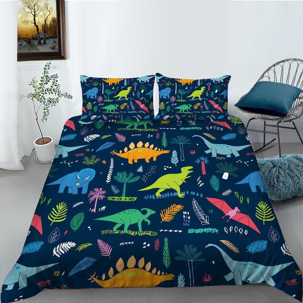 3D Digital Printing Bedding Set Bedroom Quilt Cover Pillow Cover Home Bedding Set AU/EU/US Full Size Single/Double Bed