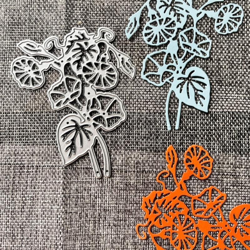 1Set Morning Glory Metal Cutting Dies Handmade Crafts DIY Scrapbooking Embossing
