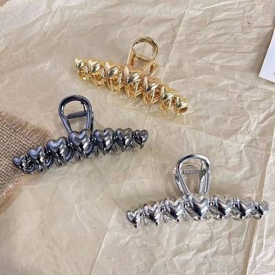 Good Alloy Heart Star Korean Hair Claw Clips Clamps for Women Girls Kids Children Headband for Gift Party Hair Accessories