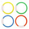 4pcs Underwater Pool Diving Toy Set For Kids Adult Colorful Dive Rings Toy For Swimming Training Fun Water Activity