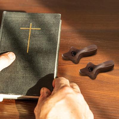 Cross Fidget Wood Comfort Crosses For Hand Wood Decorative Crucifix For Prayer Rooms Meditation Mindfulness Enthusiasts