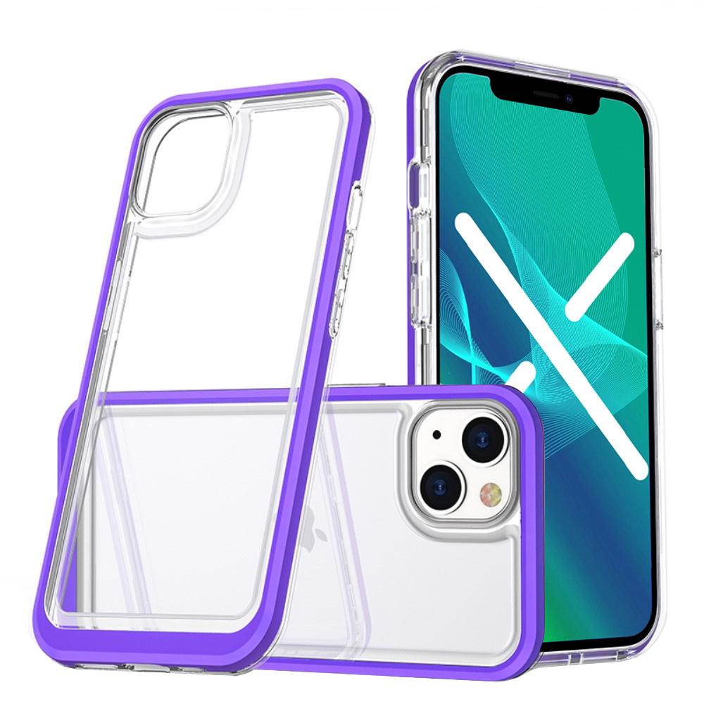 ERBORD case for iPhone 13, Hybrid Frame, Purple