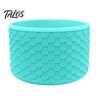 Portable Bottle Sleeve for Commute Silicone Cup Boot, Fish Scale Pattern Decor, Soft Elastic Water Protector Protective Sleeve, Anti-Slip Bottom Cover