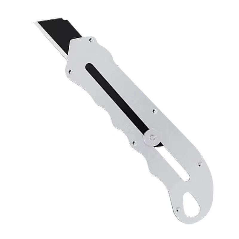 Heavy-Duty Stainless Steel Utility Knife for Paper and Wallpaper Cutting