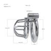 Metal Short Penis Bird Cage Men's Wear Adult Toys Small Grid Chastity Chastity Lock