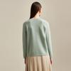 Zhaojun Women's Pure Cashmere Jacquard Knit Cardigan