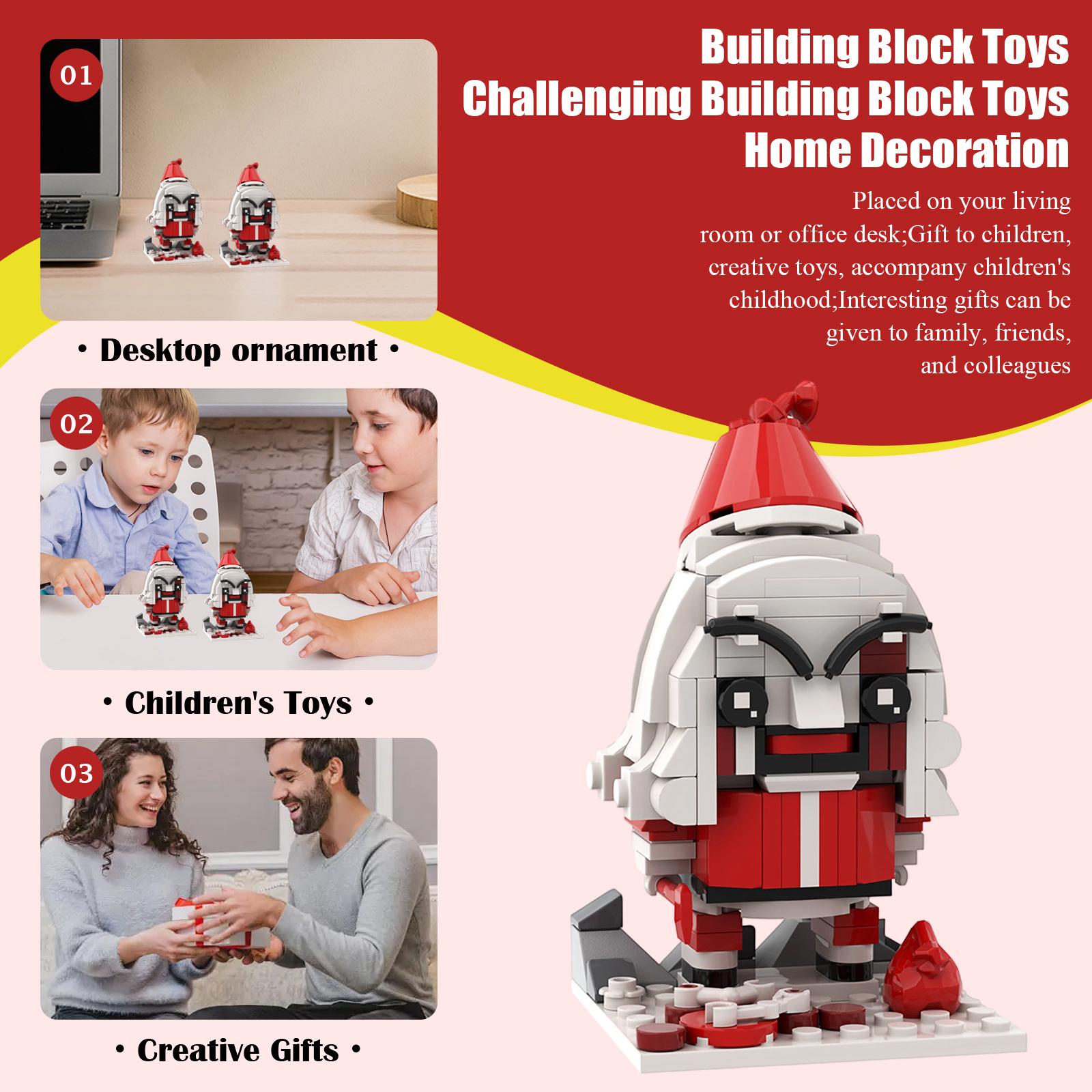 

Игрушки из строительных блоков, Подарки на день рождения, Праздничные подарки, Сложные игрушки из строительных блоков, Домашнее украшение One Size