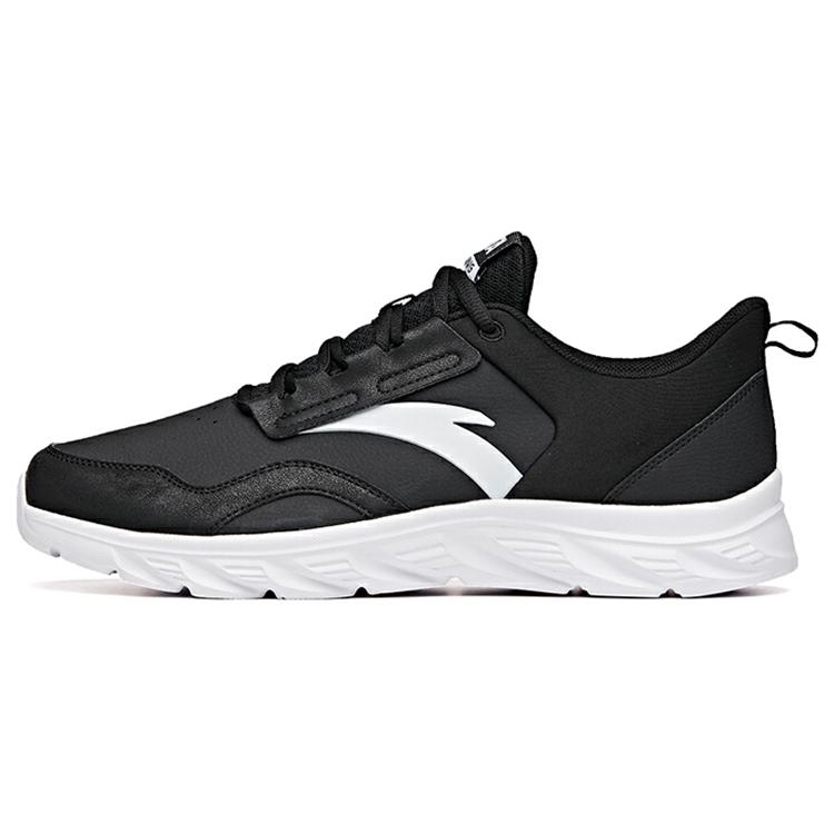 

New Anta Running Collection Cushioning Anti Slip And Wear Resistant Low Top Running Shoes Men s Black White 912045524-2 40.5