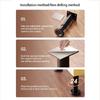 Metal Round Support Foot 25-26cm Adjustable Furniture Leg Kitchen Cabinet Legs for Cabinet Sofa Cupboard Furniture