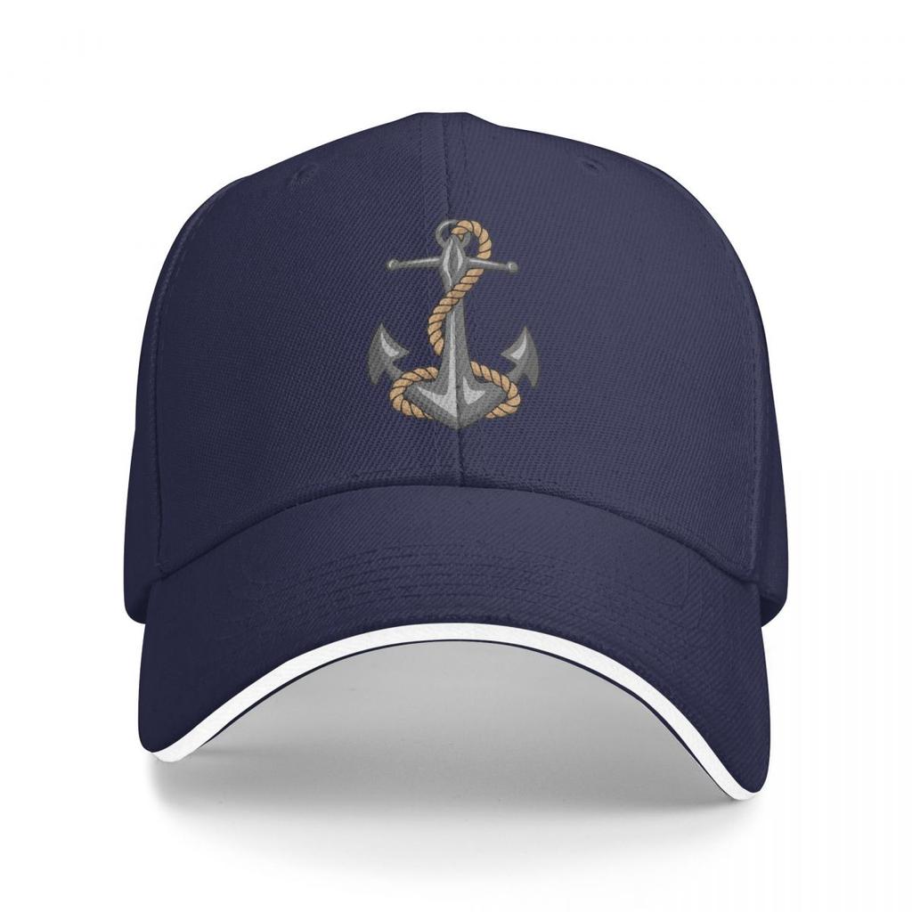 Anchor Nautical Captain And Rope Baseball Caps Snapback Baseball Hats Breathable Casual Casquette Outdoor for Men And Women