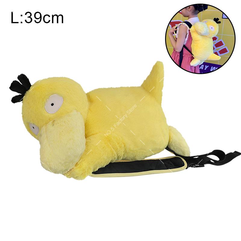 Kawaii Gengar Charizard Plush Backpack Eevee Mimikyu Gyarados Ho-Oh Piplup Snorlax Mew Kirby Stuffed Toy Peluche Dolls