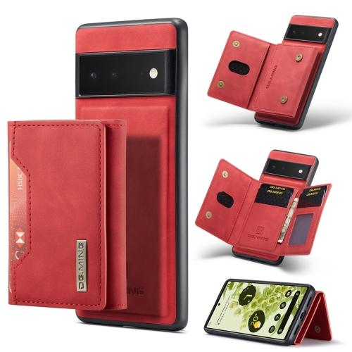 Phonecase for Google Pixel 6 Pro/ 7 Pro/ 7A/ 6A 3-Fold Multi Card Bag Back Cover Leather Phone Case