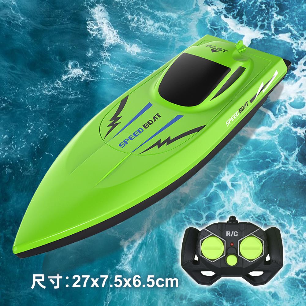 Remote Control Boat For Kids Waterproof Remote Control Toys Fast Remote Control Boat Lightweight Water Racer RC Boats Pool Toys