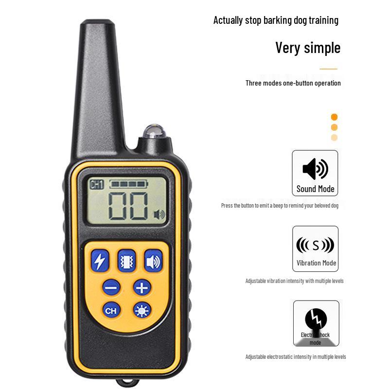 Waterproof Anti-Barking Shock Collar for Dog Training