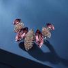Brooch Irregular Design Sparkling Rhinestones Anti-exposed Brooch Pin Sweaters Collars Hats Bags Coats Scarves Badge Versatile Accessory