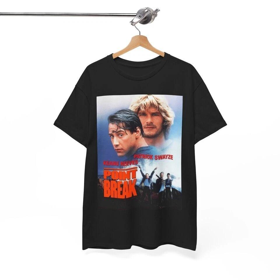 

Point Break T shirt Vintage Movie Poster Retro Keanu Unisex 3XL