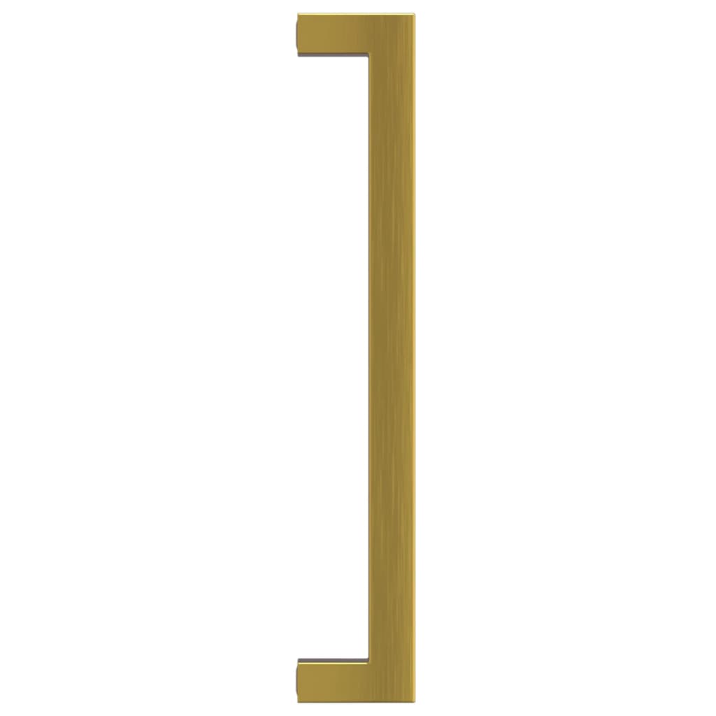 Furniture Handles 20 Pcs Gold 192 Mm Stainless Steel