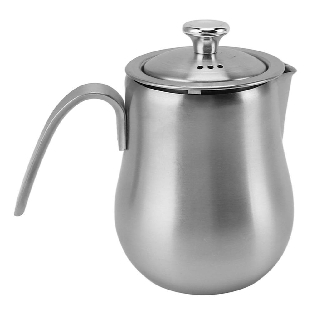 Easy to Use Stainless Steel Moka Pot Built in Filter Durable Home Coffee Moka Pot Premium Coffee Moka Pot Coffee Making