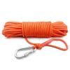 10m Fishing Magnet Rope Heavy Rope with Carabiner Nylon High Strength Cord Safety Rope