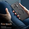 For OPPO Find X7 Fine Hole Sheepskin Magnetic TPU Soft Edge Anti-Drop Anti Fingerprint Phone Case