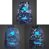 Fairy Tail Backpack Canvas School Bag With Zipper For Students Travel