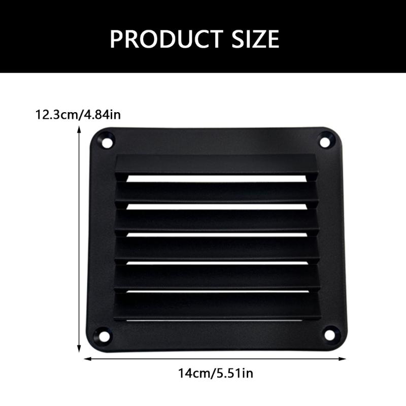 Square Vent Boats Grills Vent Cover Boats Vent Cover Ventilation Window Marine Ventilation Panel Exhaust Vent Cover