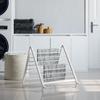 Vidaxl Foldable Bathtub Drying Rack, 53-90 Cm, Aluminum