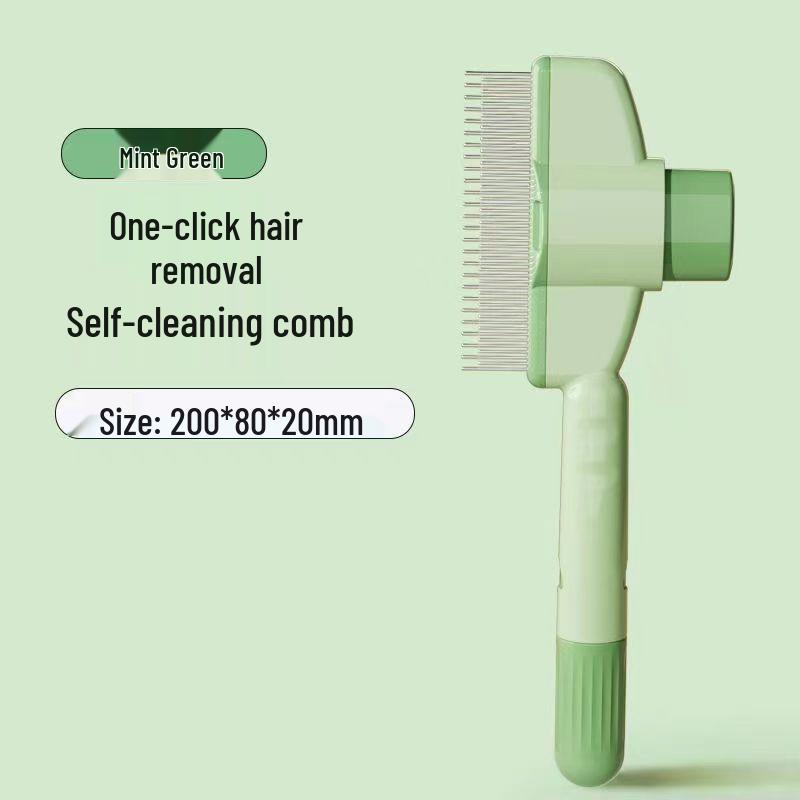 Pet Hair Shedding Comb for Cats: Remove Loose Hair and Clean Long-Haired Pets
