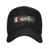 Casquette de Baseball Classique Unisexes Personnalisée pour Moto Aprilias Racing Casquette de Papa Réglable pour Adultes Casquettes Snapback Unisexes pour Femmes Protection Solaire