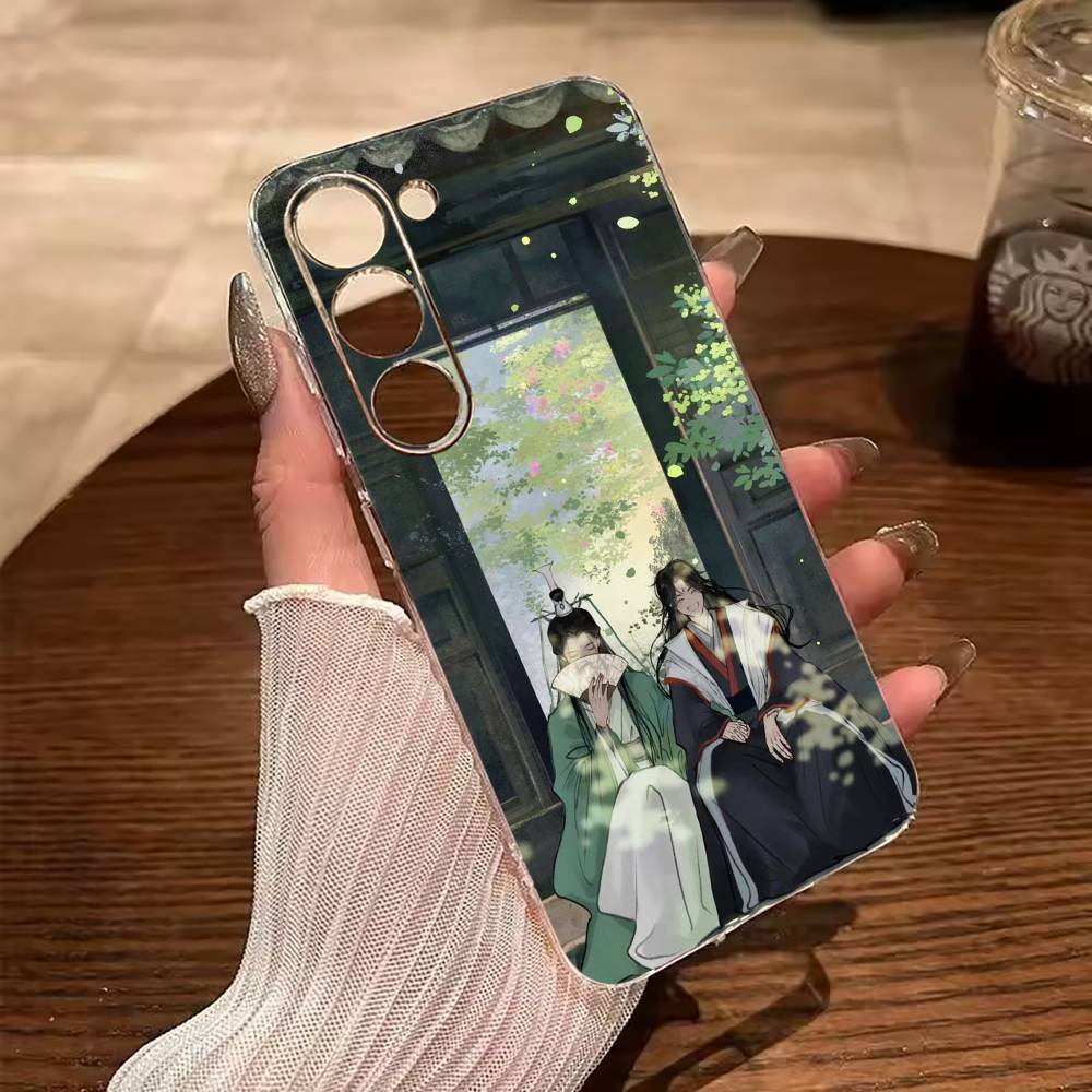 The -Scum- Villain's -Self-Saving -System Phone Case For Samsung Galaxy A71,A70,A52,A51,A40,A30 Transparent Cover