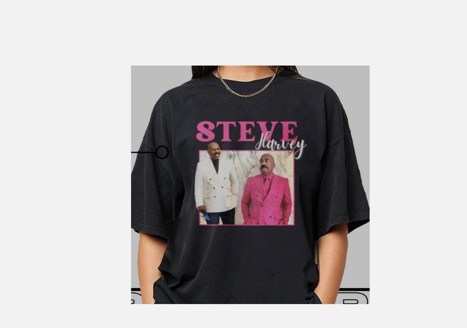 Vintage Steve Harvey T-Shirt Halloween Gift for Women and Men Unisex T-Shirt XXXL