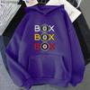 Cartoon F1 Hoodies Men Car Box Box Box Sweatshirt with Hooded Women's Clothing Games Men Clothes Y2k Long Sleeve Tops