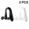 3/2/1Pcs Bag Hanger Hook Double Hooks Space-Saving Clothes Hats Scarf Handbag Storage Rack Wardrobe Backpack Hook