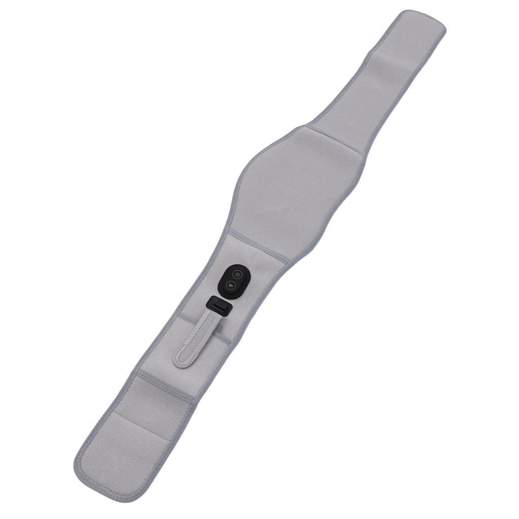 Electric Heating Massage Belt Vibration Heating Pad Soft Velvet Heated Waist Belt with 3 Gears for