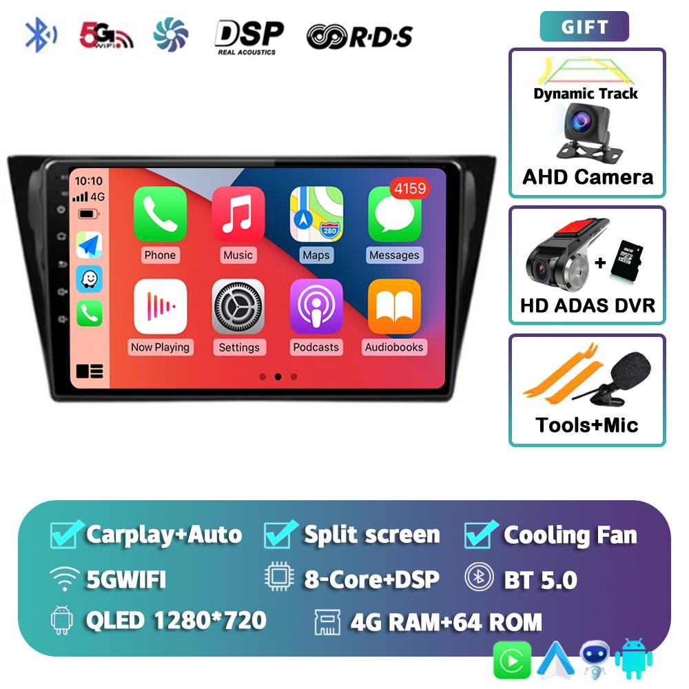 Android 14 Carplay Auto For VW Volkswagen Bora 2016 2017 2018 Car Radio Multimedia Navigation Player Video WIFI Stereo Head Unit