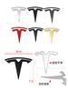 1Pcs 2PCS Metal Car Hood Front Bonnet Grill Rear Trunk Emblem Badge Sticker Decal For Model 3 Model S X Y Auto Accessory