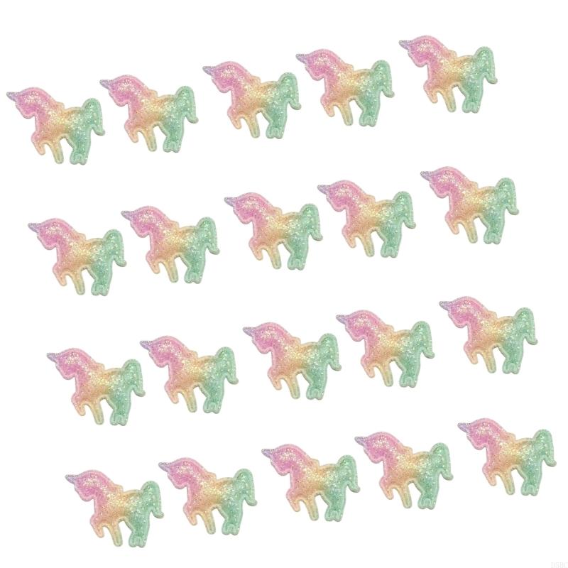 20Pcs Sequins Animal Appliques for Jackets Dress Hairpin Costume Embellishments